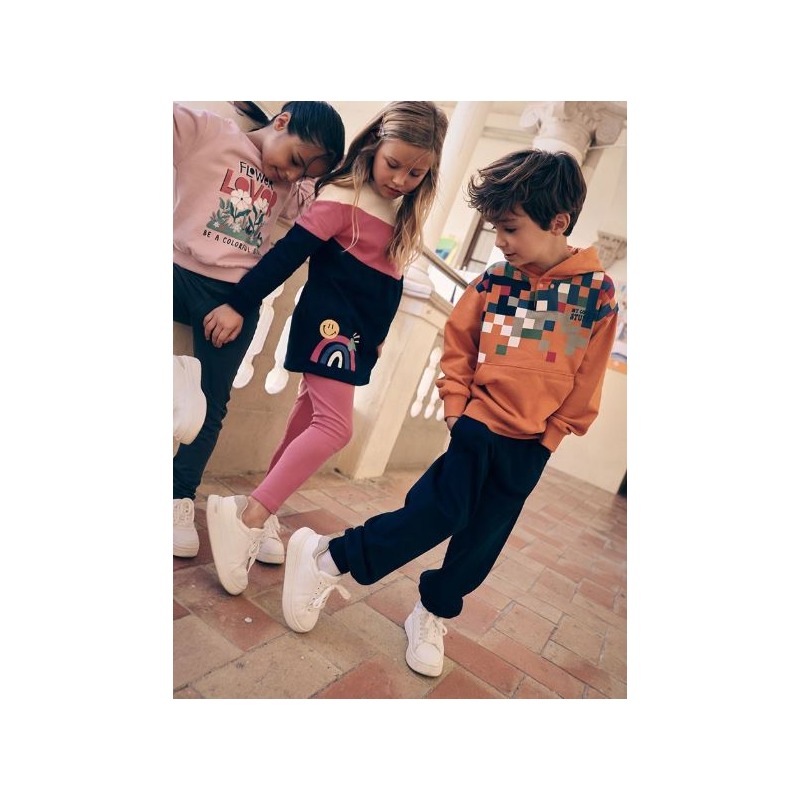 Chandal felpa niño píxeles Boboli