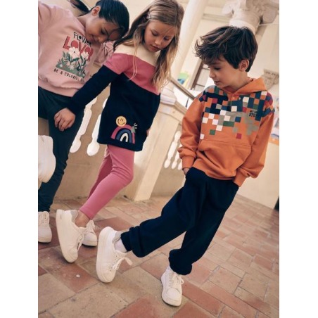 Chandal felpa niño píxeles Boboli