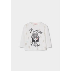 Camiseta punto niña Thunder Power Boboli