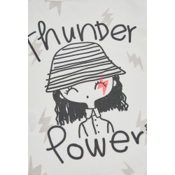 Camiseta punto niña Thunder Power Boboli