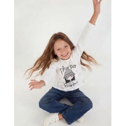 Camiseta punto niña Thunder...