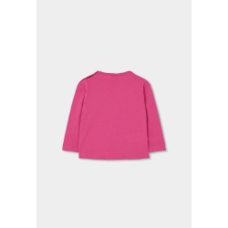Camiseta punto niña corazones Boboli