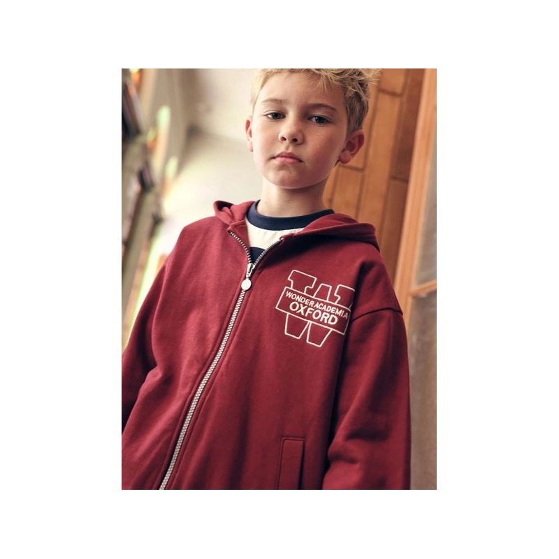Chaqueta felpa niño Oxford Boboli