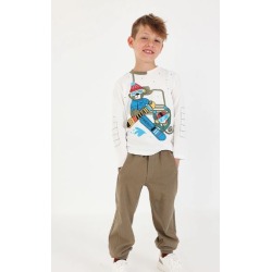 Pantalón felpa niño Boboli