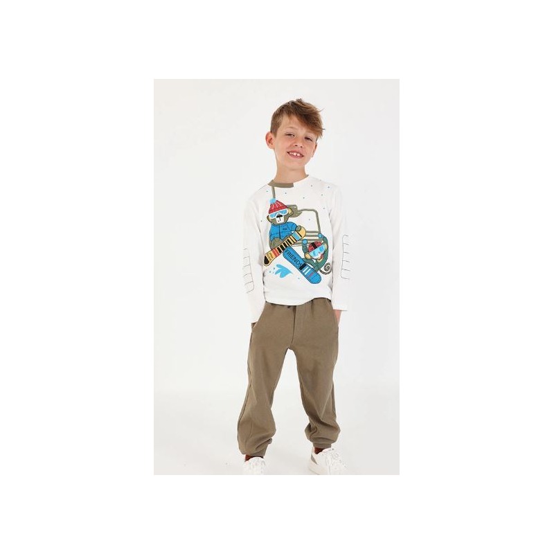 Pantalón felpa niño Boboli
