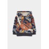 Sudadera felpa niño estampada con osito Boboli