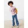 Conjunto legging flare y sudadera niña