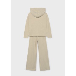 Conjunto pantalón y sudadera capucha chica mayoral