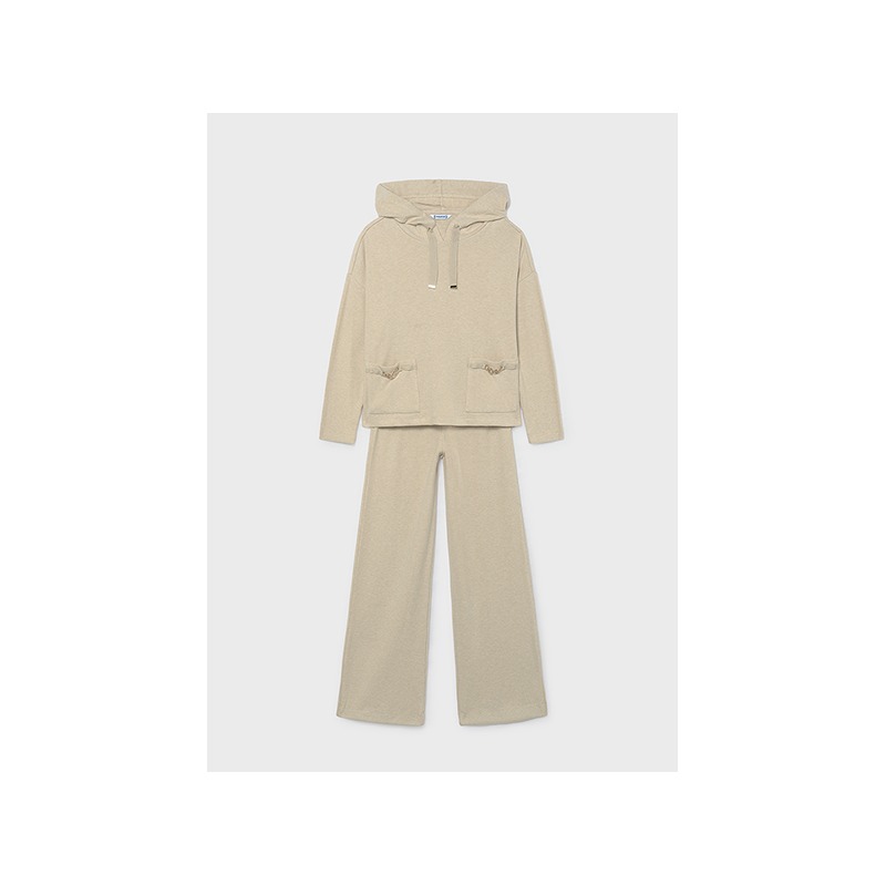 Conjunto pantalón y sudadera capucha chica mayoral