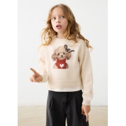 Jersey intarsia niña mayoral