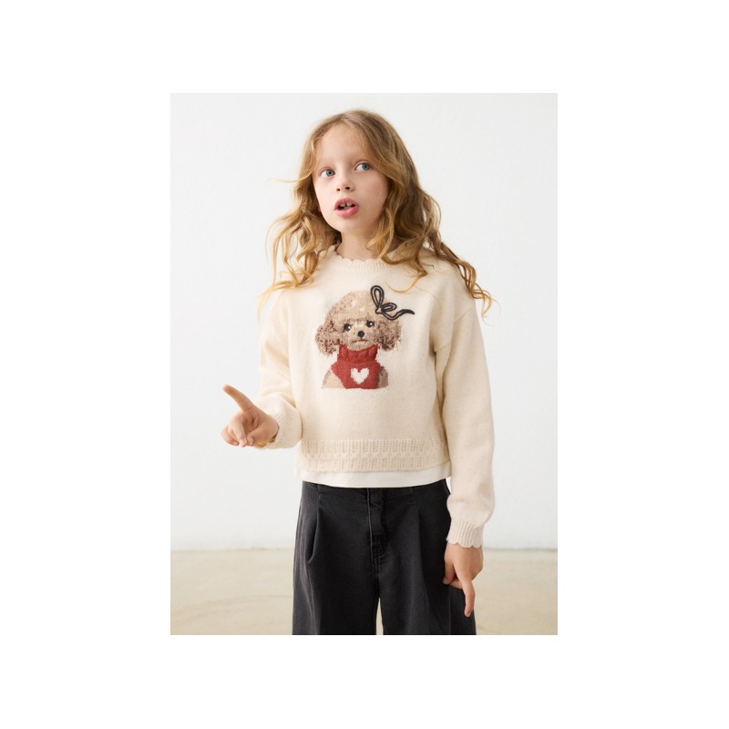 Jersey intarsia niña mayoral