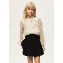 Conjunto falda y blusa...