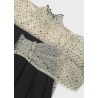 Conjunto falda y blusa plumeti chica mayoral