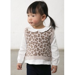 Conjunto pantalón y blusa con chaleco bebé niña mayoral