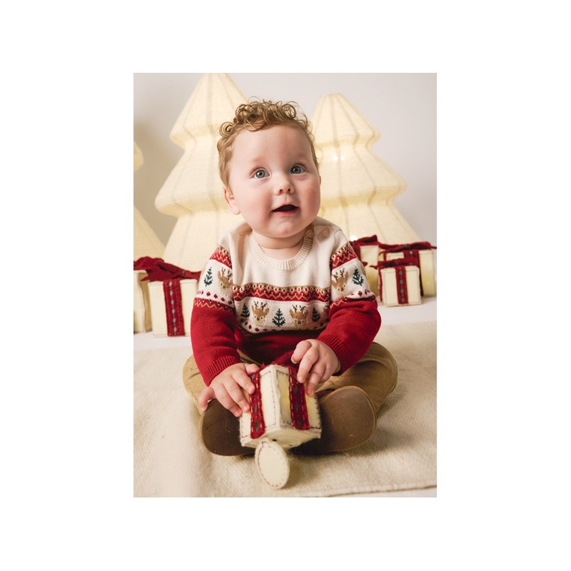 Conjunto pantalón y jersey cenefa bebe niño mayoral