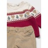 Conjunto pantalón y jersey cenefa bebe niño mayoral