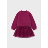 Conjunto falda tul y sudadera niña mayoral