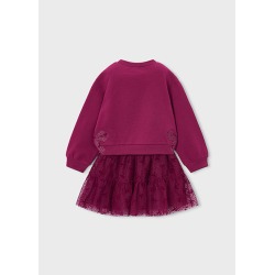 Conjunto falda tul y sudadera niña mayoral