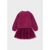 Conjunto falda tul y sudadera niña mayoral