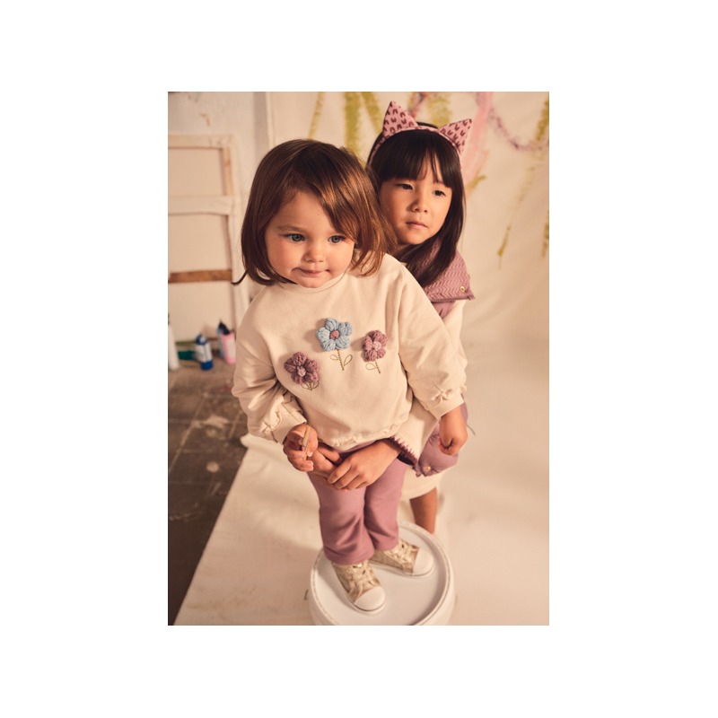 Chandal sudadera y pantalón bebé niña mayoral