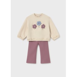 Chandal sudadera y pantalón bebé niña mayoral