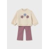 Chandal sudadera y pantalón bebé niña mayoral