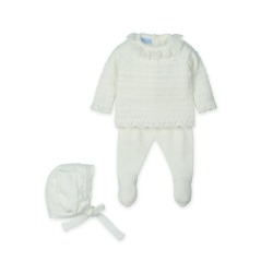 Conjunto polaina 3 piezas "TIMELESS OFF-WHITE" Mac Ilusion