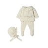 Conjunto polaina 3P Canesú pasacintas Dinalux "LUCA LUX"
