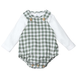 Conjunto bebe Peto Lalin...