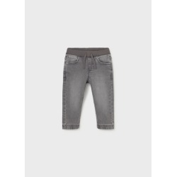 Pantalón vaquero jogger bebé niño mayoral