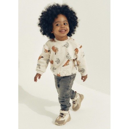 Pantalón vaquero jogger bebé niño mayoral