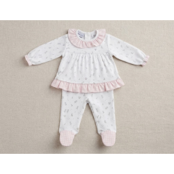 Conjunto polaina bebe niña...