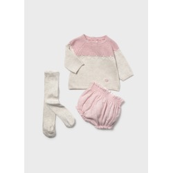 Conjunto 3 piezas bebe niña...