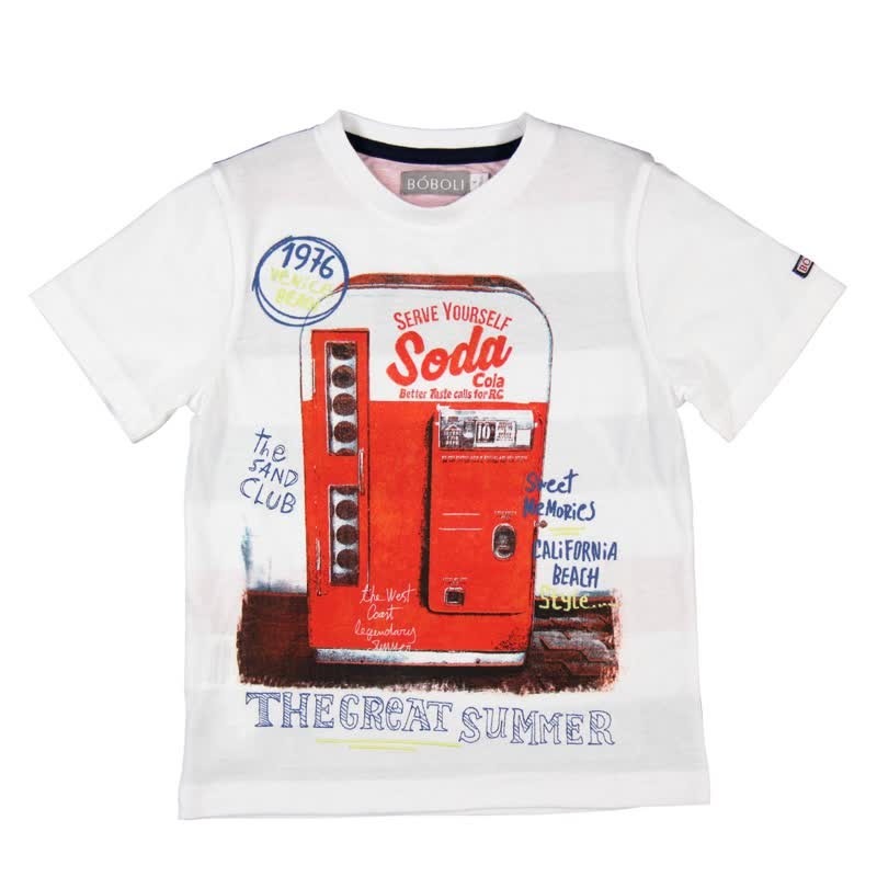 Camiseta punto liso niño