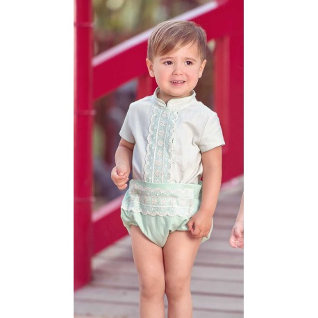 Conjunto bebe niño ranita nekenia
