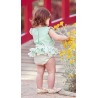Conjunto bebe niña ranita puntilla nekenia