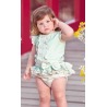 Conjunto bebe niña ranita puntilla nekenia