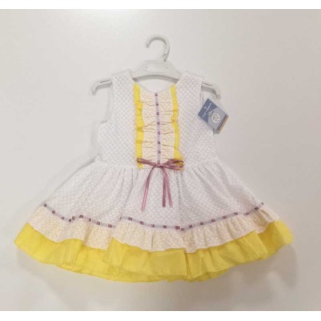 Vestido infantil combinado