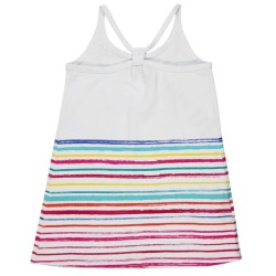 Vestido punto elastico con flores