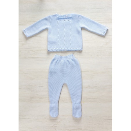 Conjunto polaina manga larga ochos y bodoques