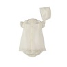 Vestido bebe braguita y gorro Miranda
