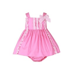 Vestido bebe con braguita Miranda