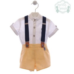 Conjunto niño tirantes "Dali"