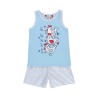 Pijama punto elástico de niña