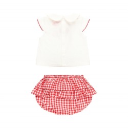 Conjunto bebe niña boboli