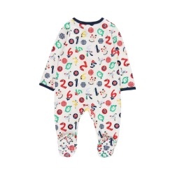 Pelele punto de bebé niño boboli