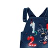 Peto felpa denim bebé niño boboli
