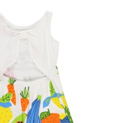 Vestido punto elástico niña boboli