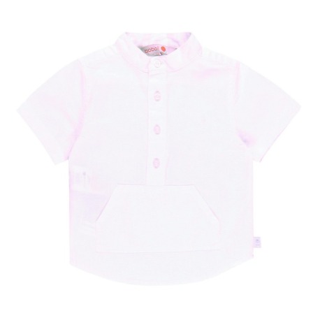 Camisa lino mc bebe niño
