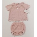 Conjunto punto bebe niña Versalles